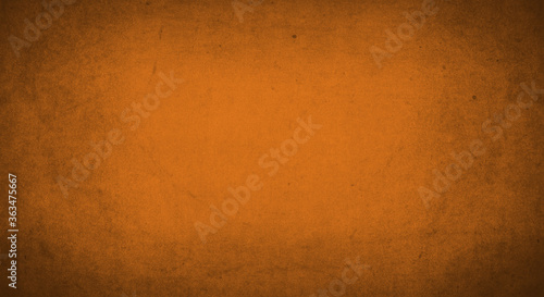 Orange color background with grunge texture