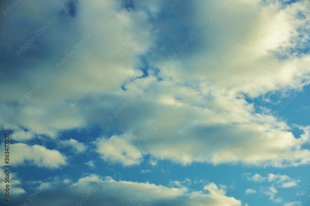 Obraz premium blue sky with clouds