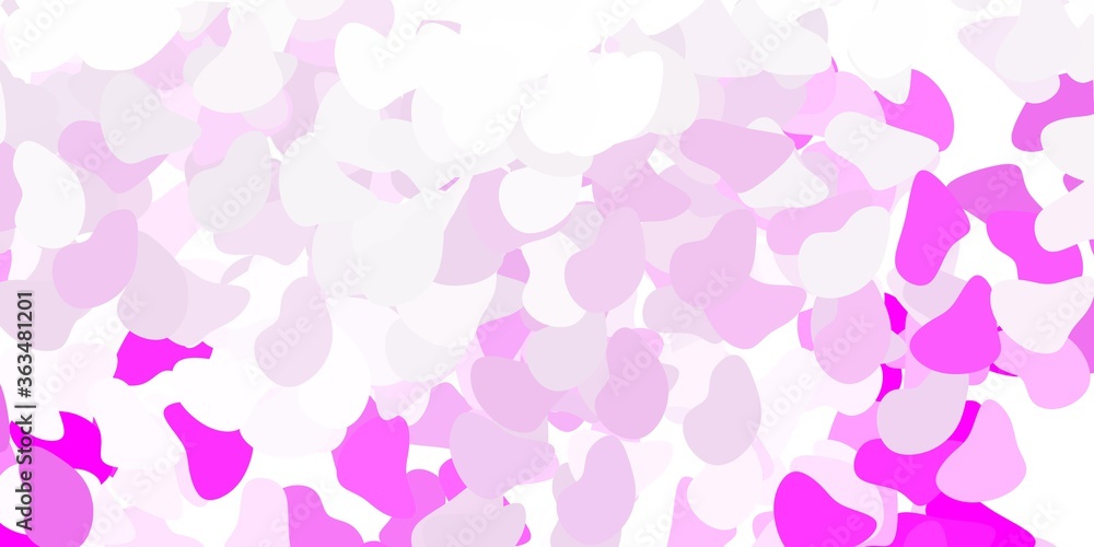 Light purple vector texture with memphis shapes. Light purple vector texture with memphis shapes.