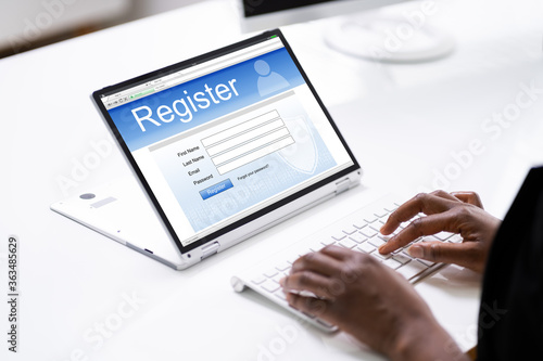 Online Web Registration Form On Website