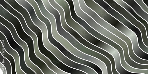 Light Gray vector layout with circular arc. Gradient illustration in simple style with bows. Design for your business promotion.