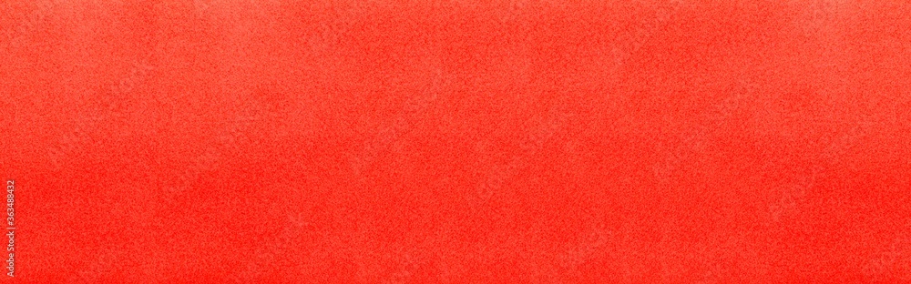 Fototapeta premium Panorama of background and texture of red paper pattern