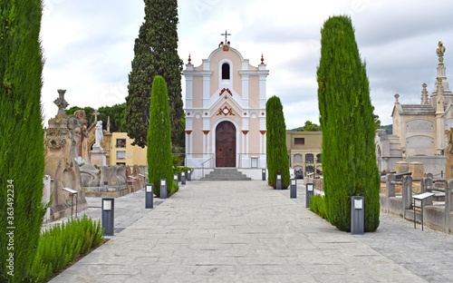 Capilla en Cementerio de Lloret de Mar, Barcelona España

