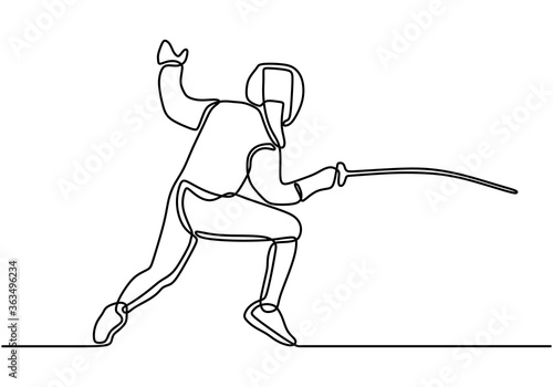 Continuous One line drawing...