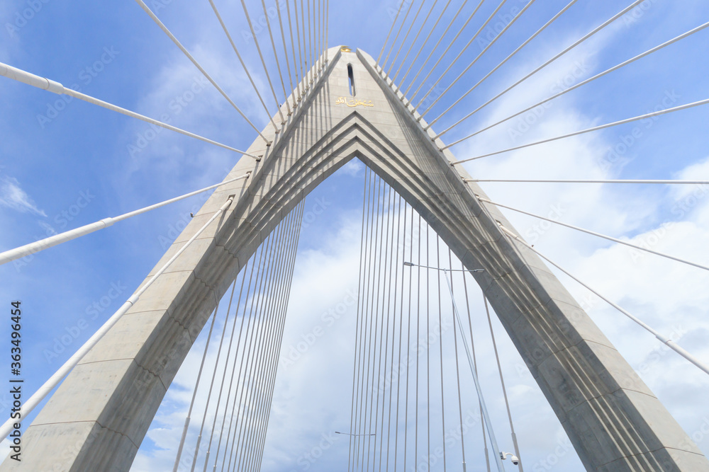 Fototapeta premium the new bridge in brunei darussalam