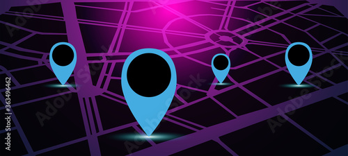 mappa, satellitare, indirizzo, mappa stradale. gps