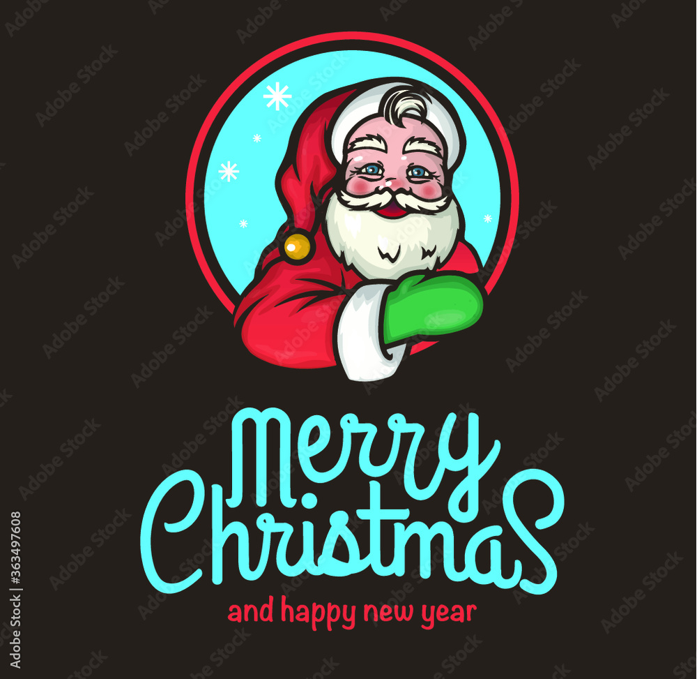 santa claus with christmas tree santa claus with christmas tree