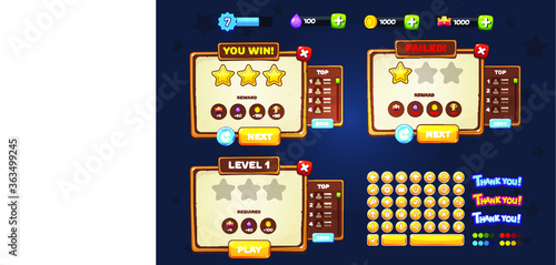 fantasy game ui kit