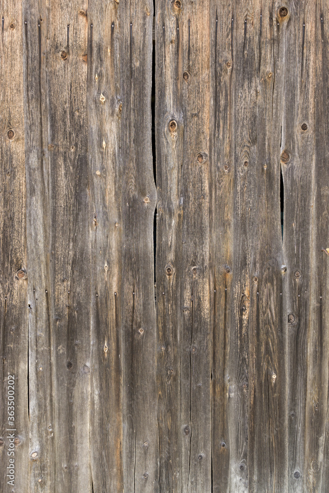 Obraz premium Natural brown barn wood wall. Wall texture background pattern.