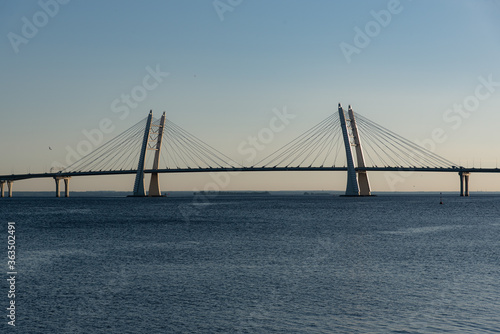 Fototapeta Naklejka Na Ścianę i Meble -  Bridge in Saint Petersburg