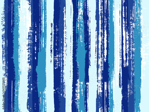 Sloopy gouache vertical lines vector pattern.