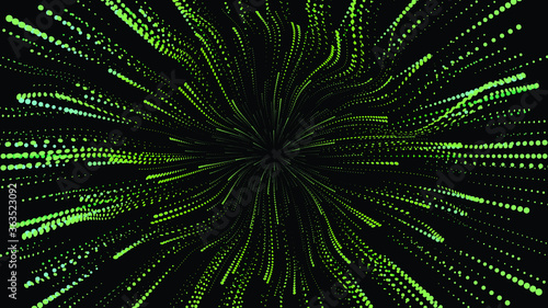 burst halftone dots background