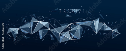 Polygonal elements vector a...