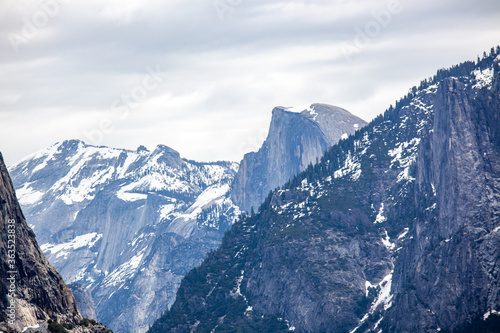 Yosemite falls in the Usa