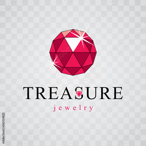 Vector elegant sparkling ge...
