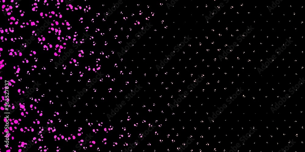Dark pink vector pattern with abstract shapes. Dark pink vector pattern with abstract shapes.
