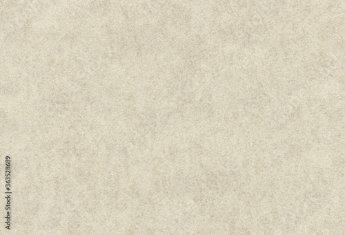 Close up view of pale brown coloured creative paper background. Extra large highly detailed image.