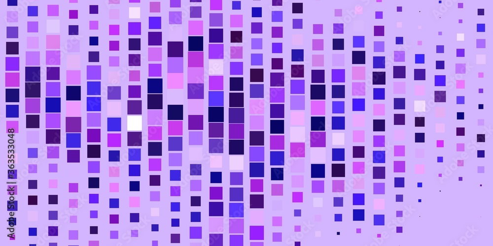 Fototapeta premium Light Purple vector template with rectangles. Illustration with a set of gradient rectangles. Pattern for commercials, ads.