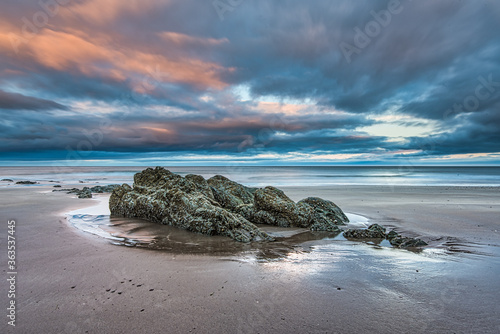 Sunset on Youghal Strand photo
