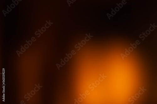 blurred orange light background