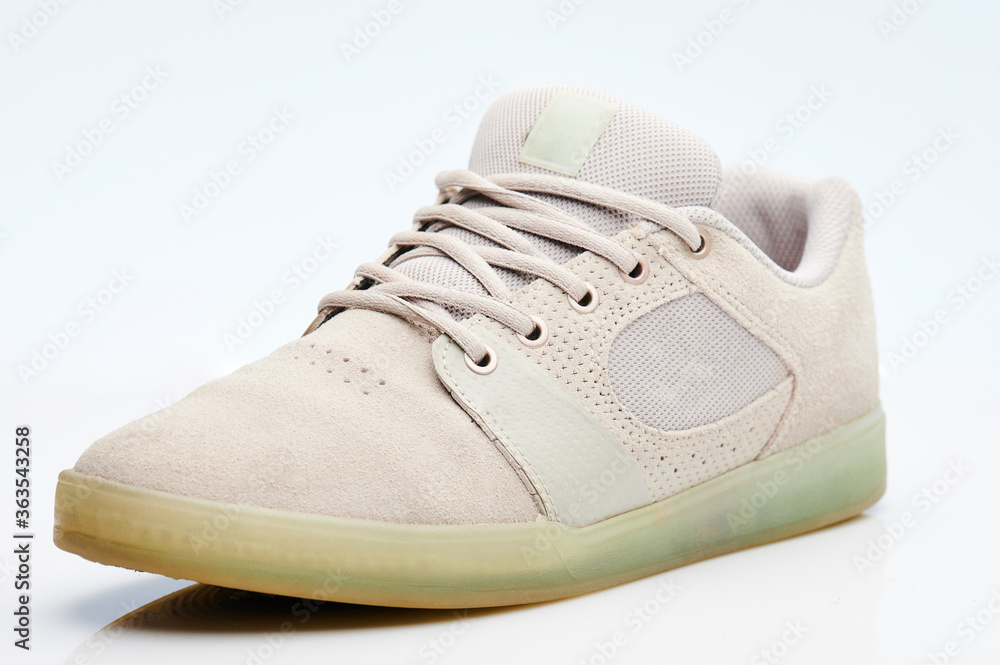 Grey modern sport shoe