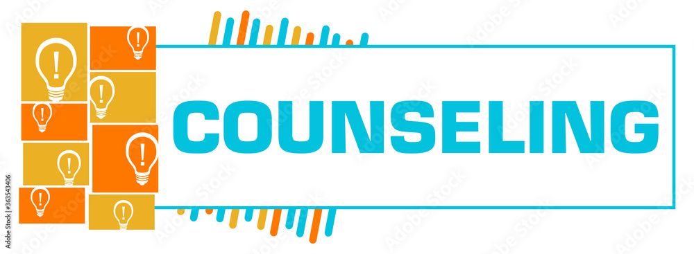 Counseling Orange Yellow Bulbs Grid Left Box Horizontal Counseling Orange Yellow Bulbs Grid Left Box Horizontal