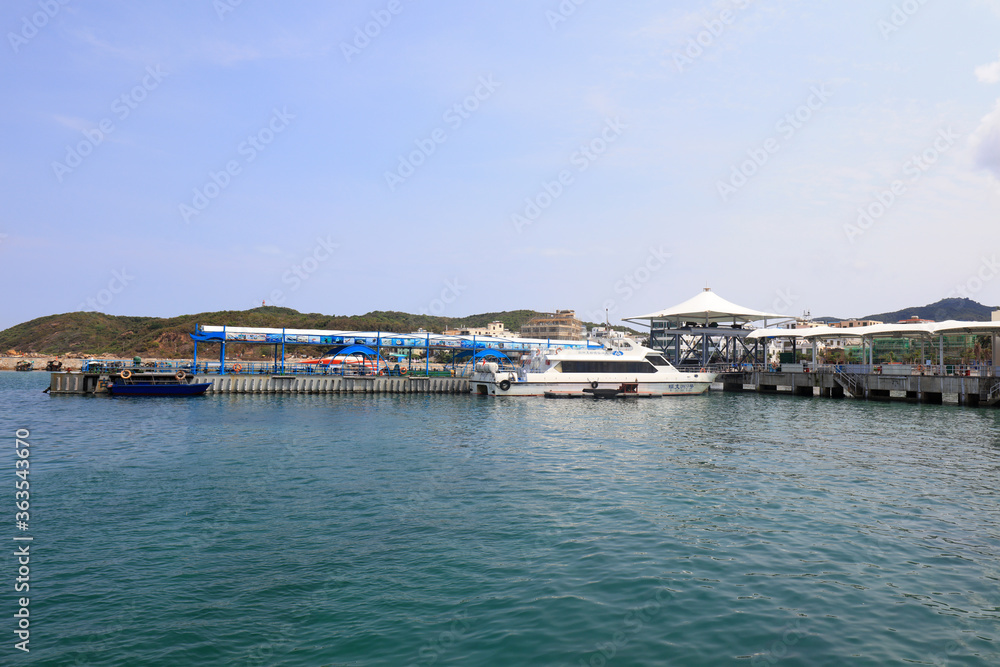 Passenger terminal Wuzhizhou Island, Sanya City, Hainan Province, China