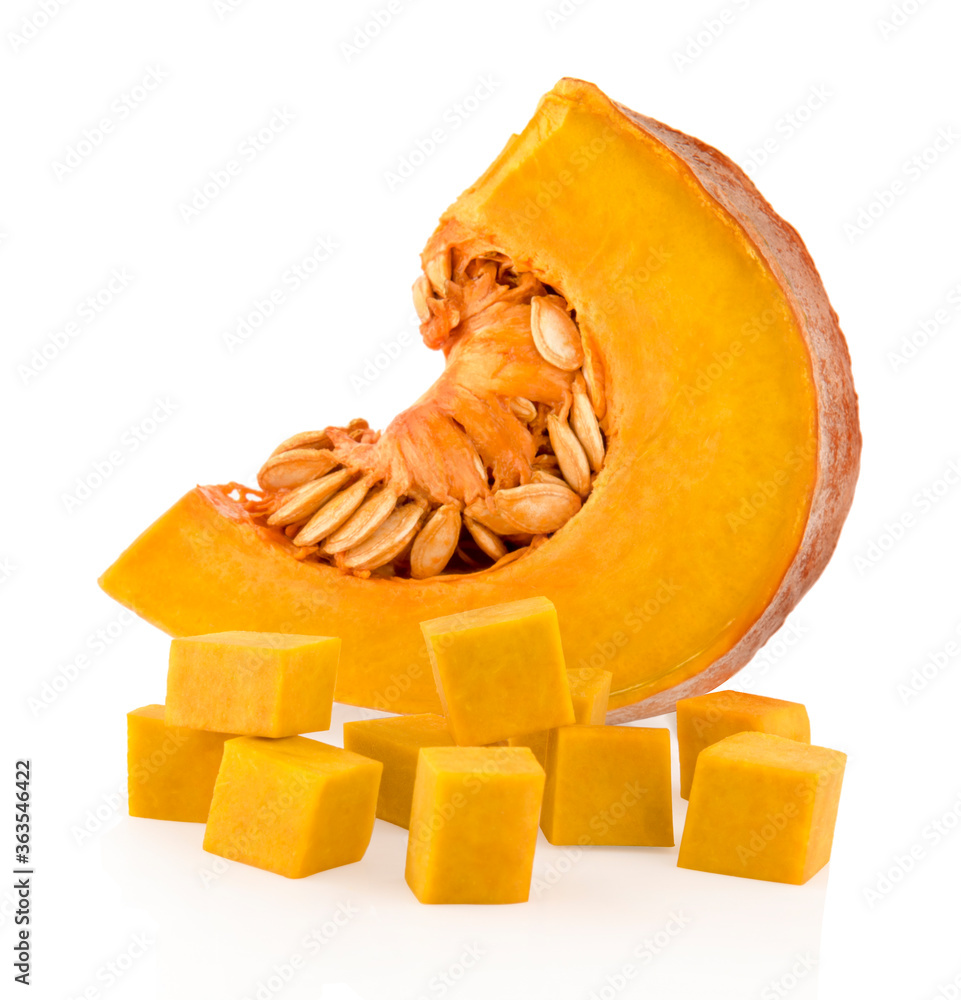 pumpkin isolated on white background