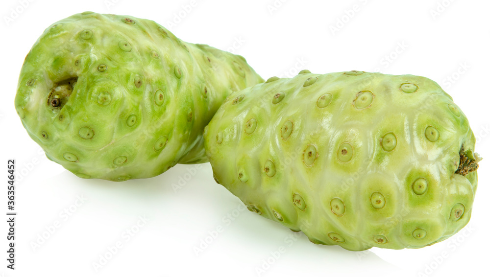 Obraz premium Noni fruit isolated on white background