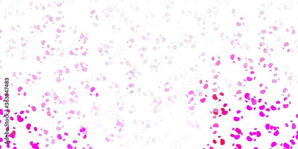 Light pink vector texture with memphis shapes. Light pink vector texture with memphis shapes.