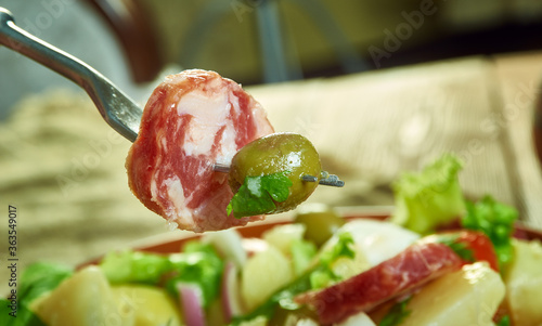 Palermo Sicilian-Style Hot Sausage salad photo