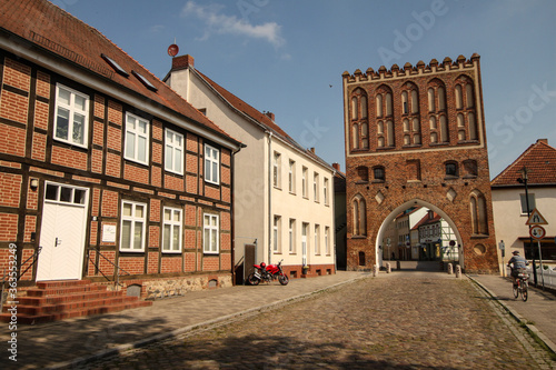 Kleinstadtidylle am Steintor in Malchin