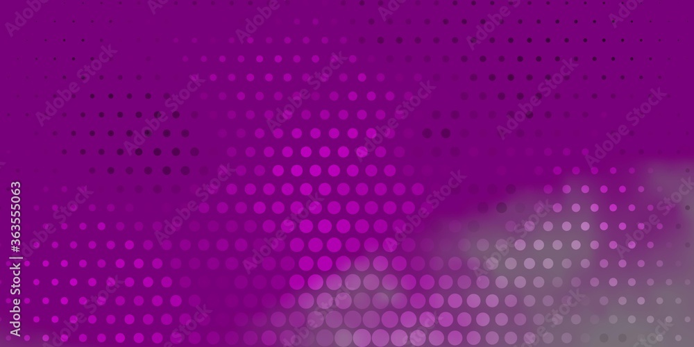 Light Purple, Pink vector pattern with spheres. Abstract illustration with colorful spots in nature style. New template for a brand book. Light Purple, Pink vector pattern with spheres. Abstract illustration with colorful spots in nature style. New template for a brand book.
