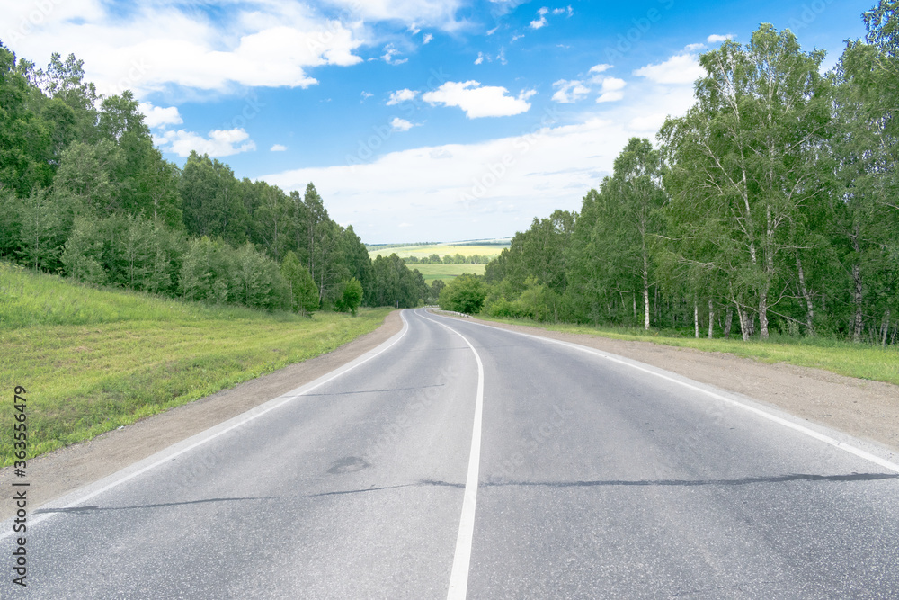 road in the mountains