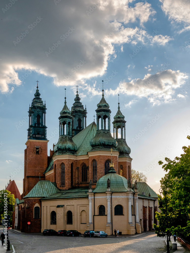 Catholic Cathedral in Poznan. Poland Catholic Cathedral in Poznan. Poland
