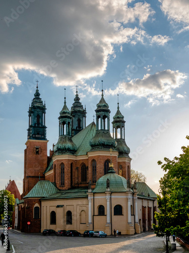 Catholic Cathedral in Poznan. Poland