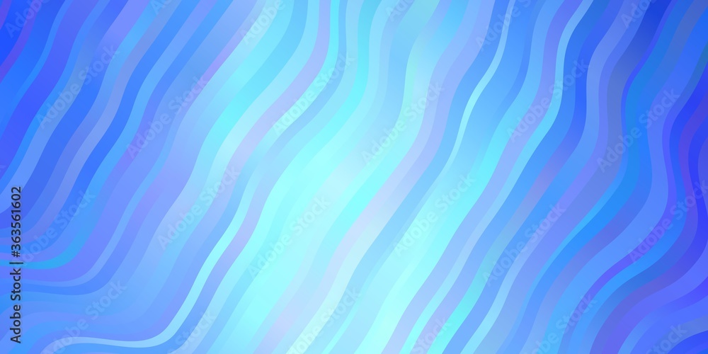 Light BLUE vector template with curves. Light BLUE vector template with curves.