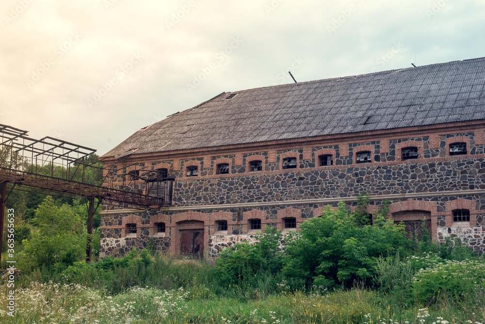 The old mill factory of graf Pototsky