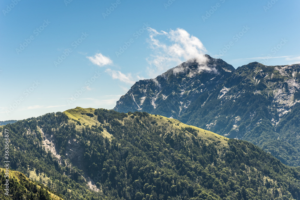 landscape of Mt. Cilai north peak