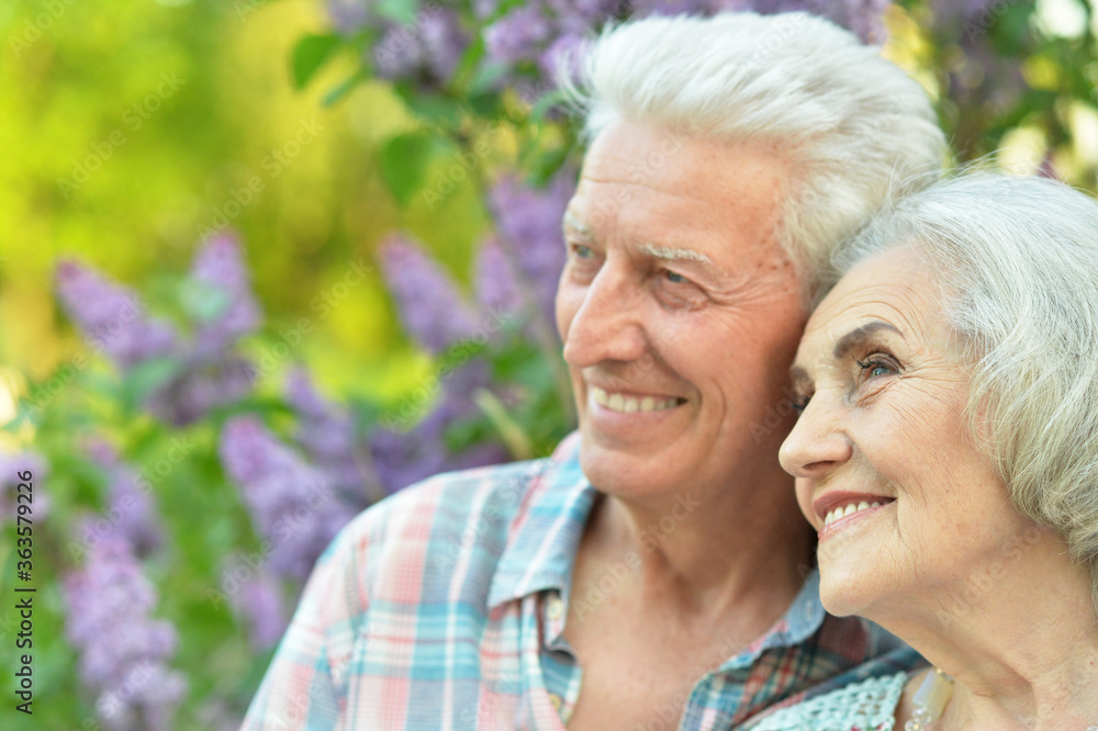 Close up portrait of beautiful senior couple hugging Close up portrait of beautiful senior couple hugging