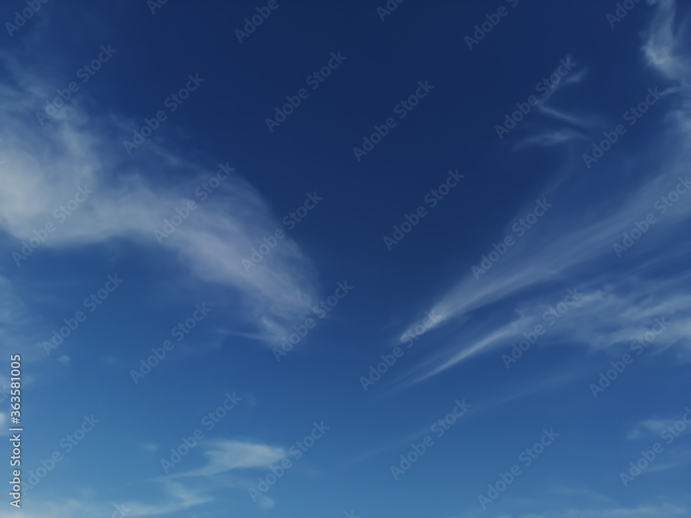 Obraz premium blue sky with clouds