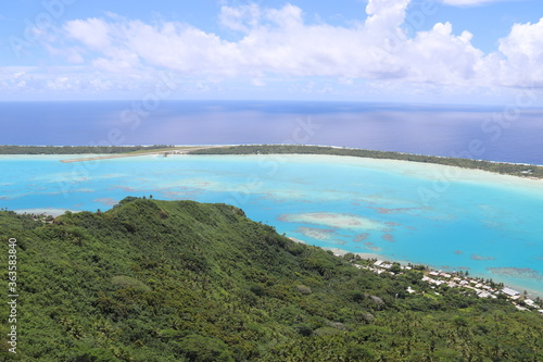 Lagon de Maupiti, Polynésie française  © Atlantis