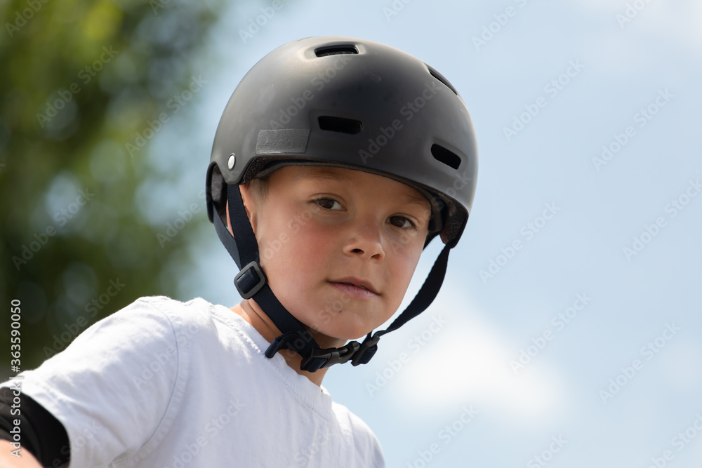 Portrait of a little athlete. Portrait of a little athlete.