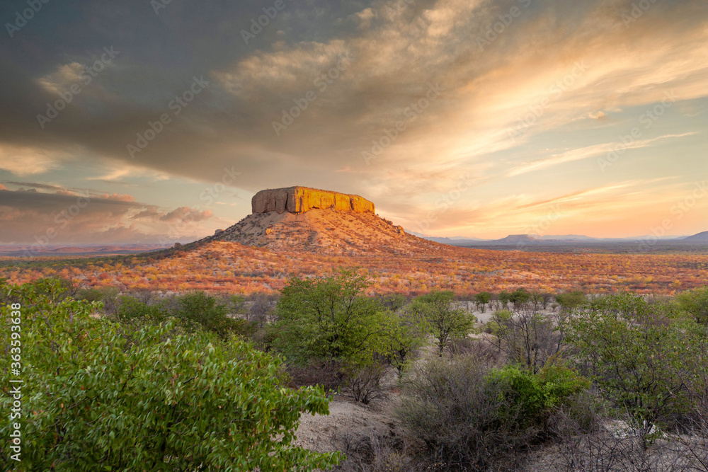 Fototapeta premium Landscape at Waterberg, Namibia