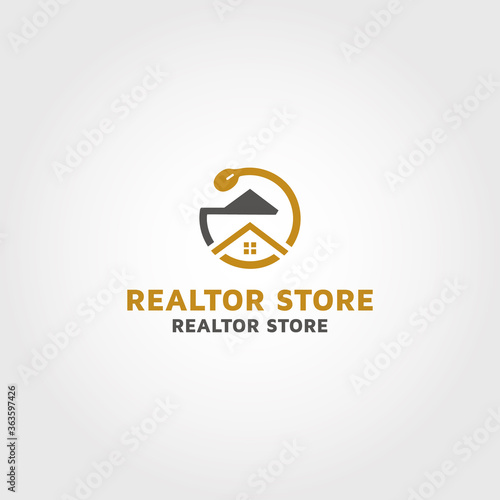 Free Download Realtor Store vector logo design template idea - GFXLoad