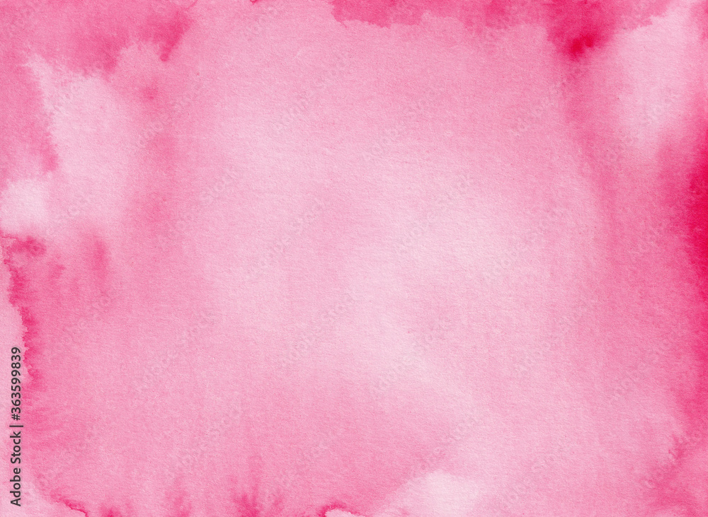 Fototapeta premium Pink Watercolor Ombre Texture, Background Texture, Digital Paper