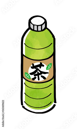 ペットボトル飲料の日本茶（緑茶）