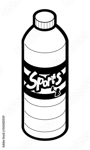 ペットボトル飲料のスポーツドリンク
