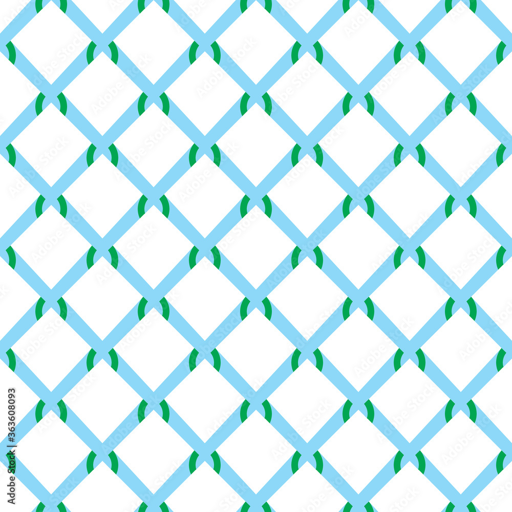 Vector seamless pattern texture background with geometric shapes, colored in blue, green, white colors. Vector seamless pattern texture background with geometric shapes, colored in blue, green, white colors.