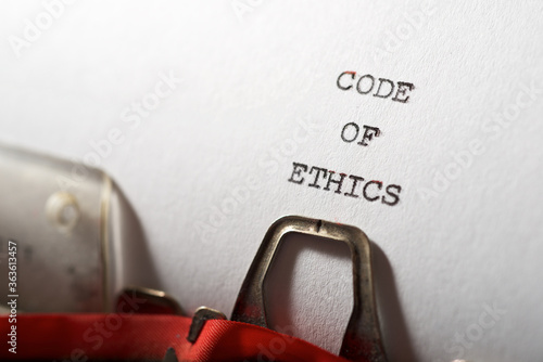Code of ethics text